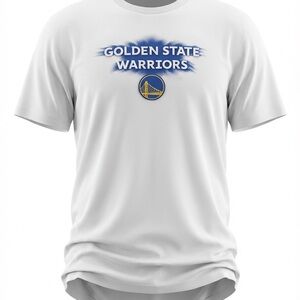 NBA Golden State Warriors White Tee